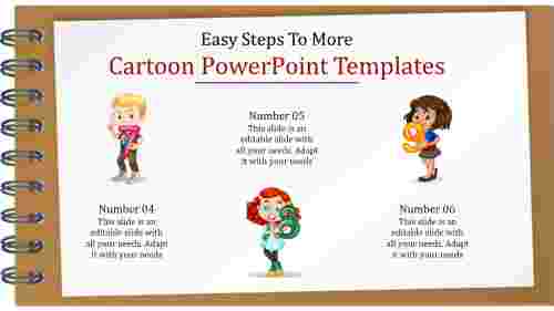 cartoon powerpoint templates-Easy Steps To More Cartoon Powerpoint Templates-Style-2